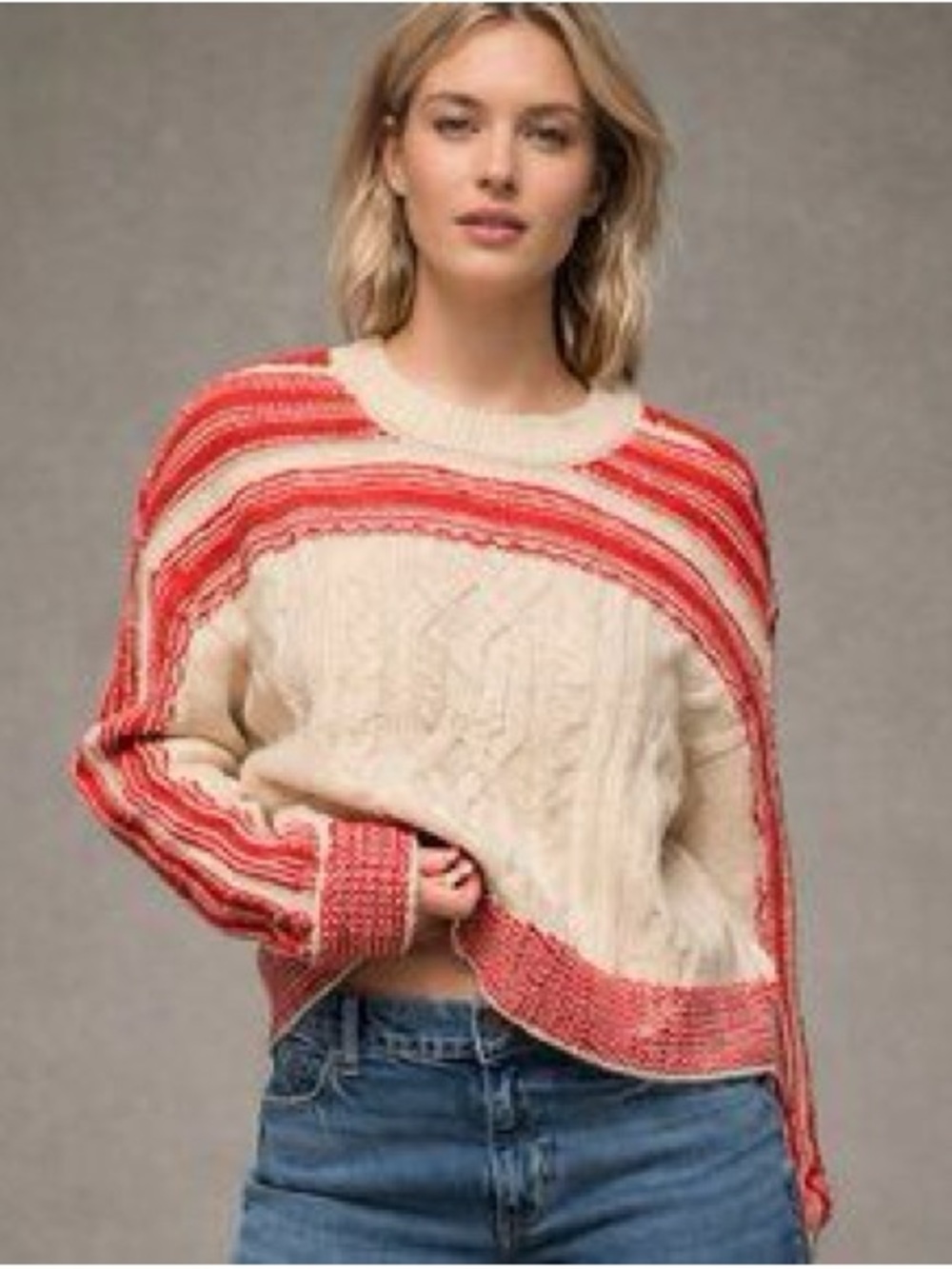 American eagle holiday sweater